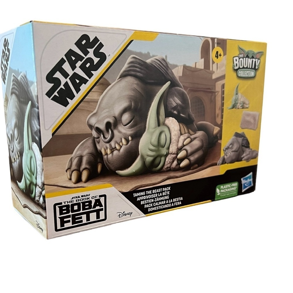 Star Wars Bounty Collection Taming the Beast Grogu & Rancor Action Figure Set